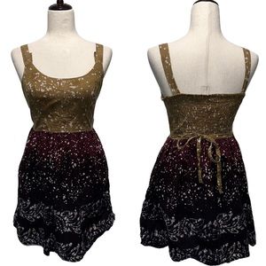 Band of Gypsies Boho Mini Dress Small